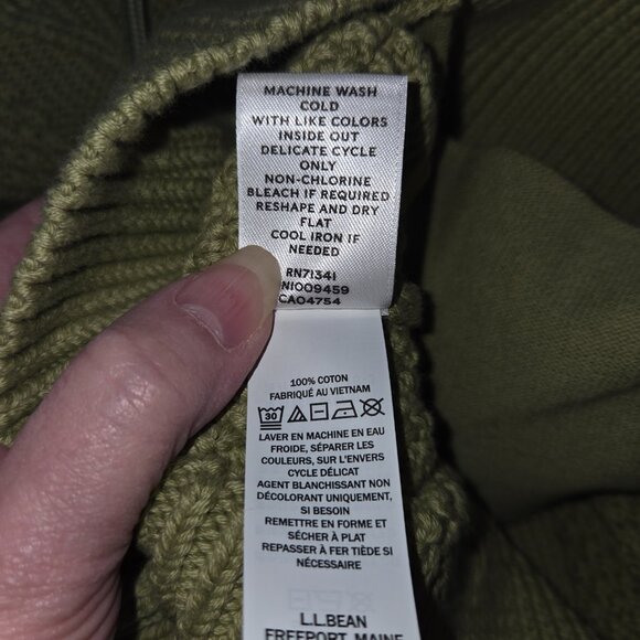 Ladies Bean Signature Funnelneck Sweater - Picture 6 of 10